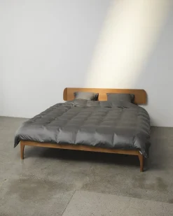 Discount Nordic Weaving Bambus Sengetøj, , 140x200 cm Mørkegrå