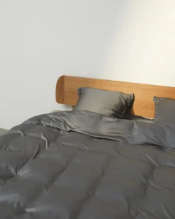 Discount Nordic Weaving Bambus Sengetøj, , 140x200 cm Mørkegrå
