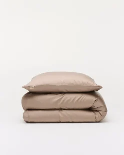 Clearance Nordic Weaving Bambus Sengetøj, , 140x200 cm Taupe