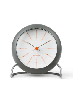 Online Arne Jacobsen Bankers Ur, , Ø 11 cm Mørkegrå