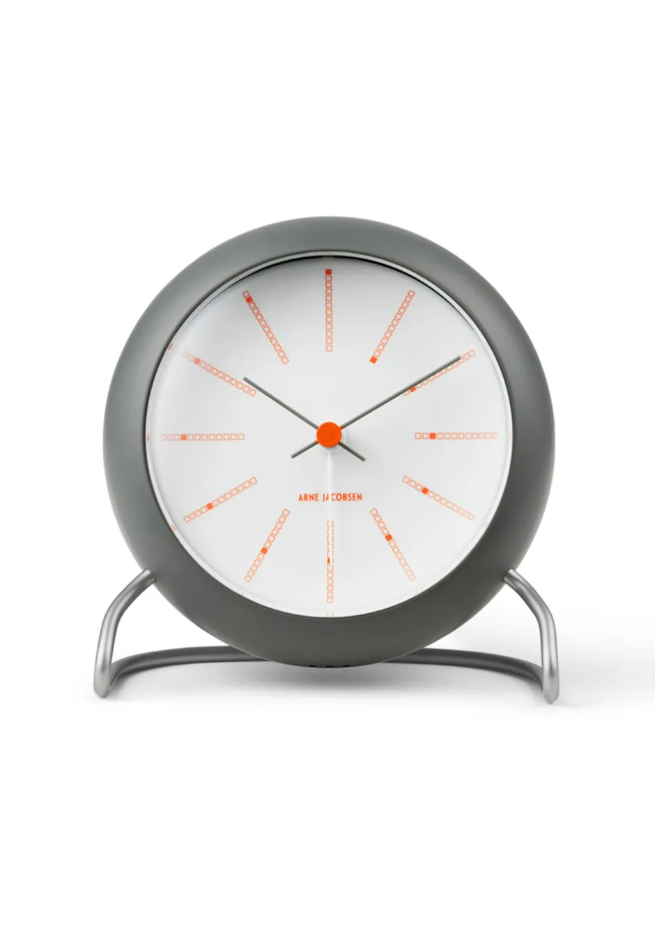 Online Arne Jacobsen Bankers Ur, , Ø 11 cm Mørkegrå