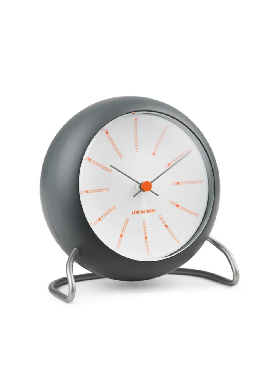 Online Arne Jacobsen Bankers Ur, , Ø 11 cm Mørkegrå