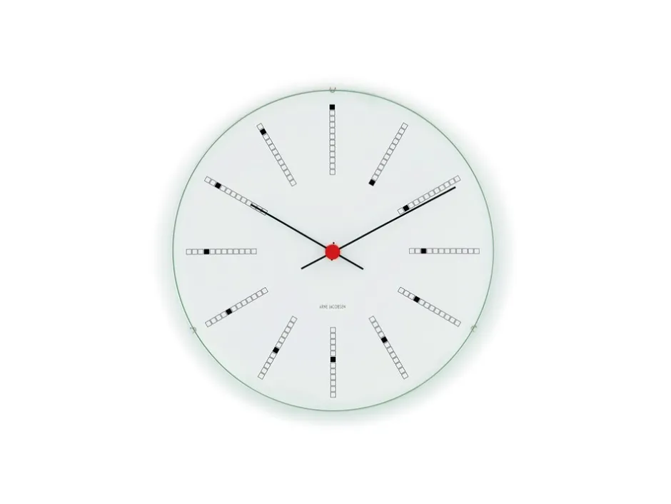 Arne Jacobsen Bankers Vægur, , Ø21 cm* Ure & Vejrstationer