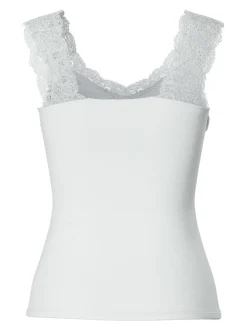 Pieces Barbera Lace Top, , M*Dame T-Shirts & Toppe