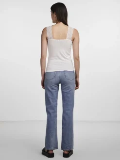 Pieces Barbera Lace Top, , M*Dame T-Shirts & Toppe