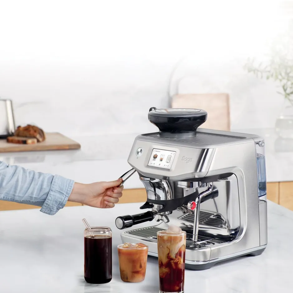 Sage Barista Touch Impress Cold Espressomaskine, Brushed Stainless Steel