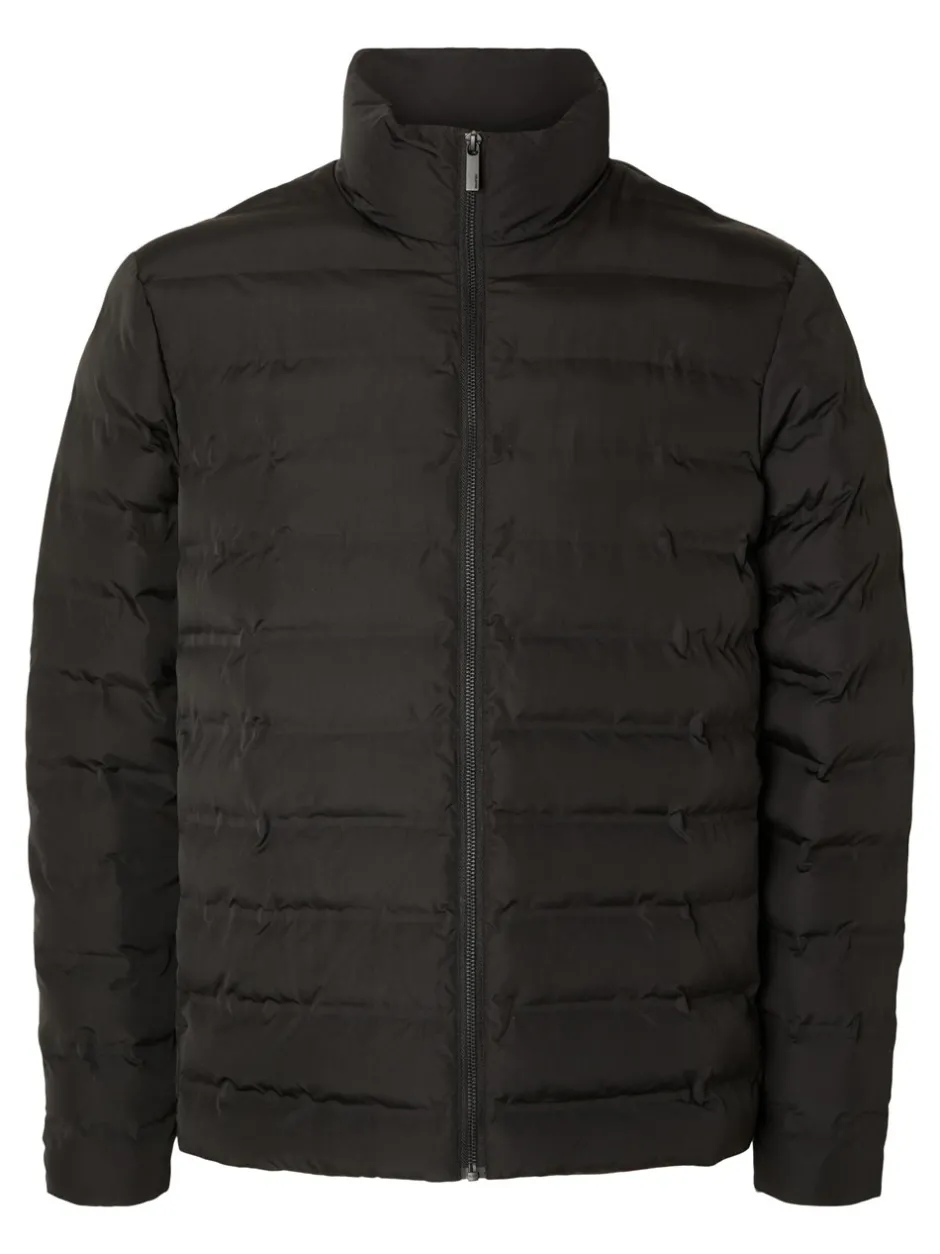 Discount Selected Homme Barry Quilted Jakke, , M Stretch Limo