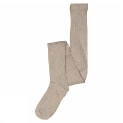 MP Denmark Basic Cotton Rib Strømpebukser, , 150 cm*Børn Sokker & Strømper