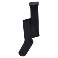 Clearance MP Denmark Basic Cotton Rib Strømpebukser, , 70 cm Black