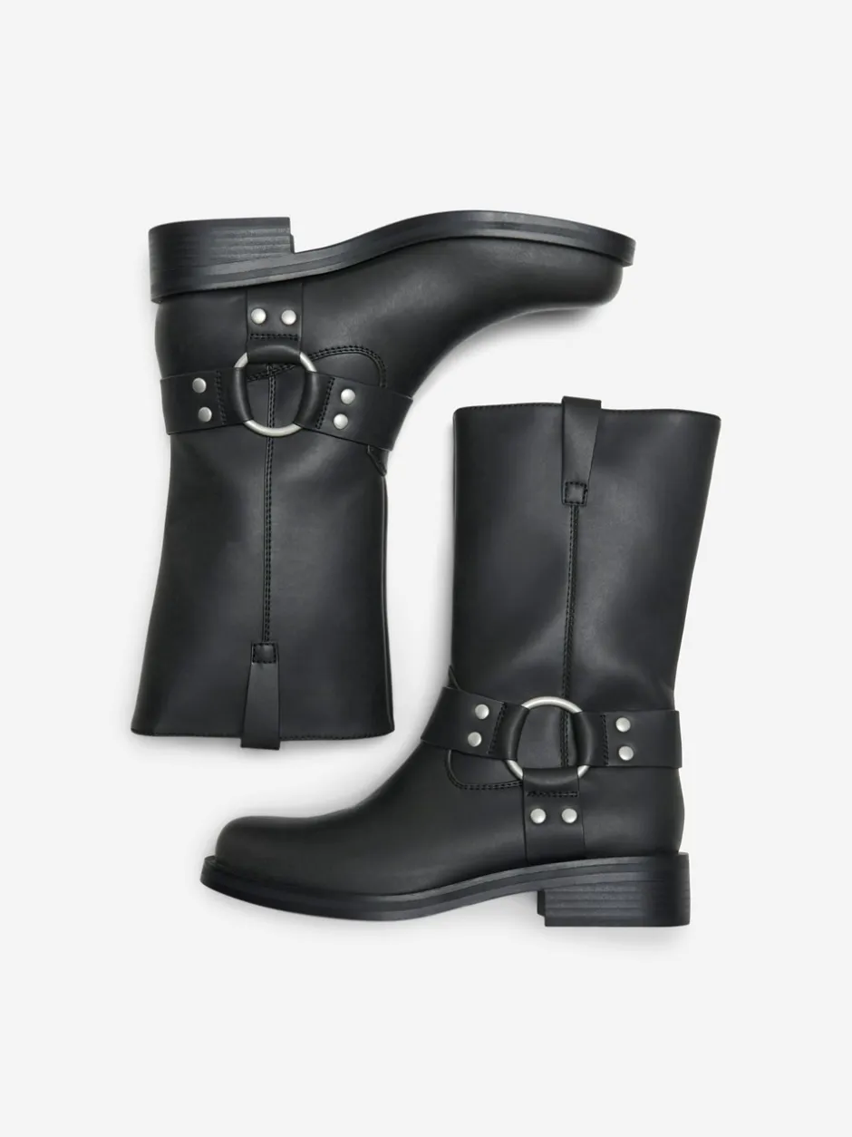 Best ONLY Bax-1 Biker Støvler, , 38 Black