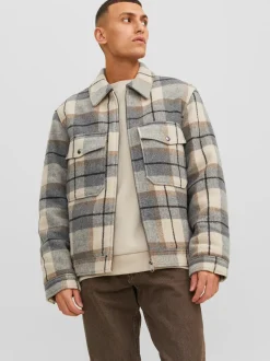 New Jack&Jones Baxter Jakke, , XXL Lead Gray
