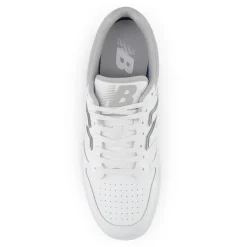 New New Balance BB480 Sneakers, , 46.5 White/Grey Matter