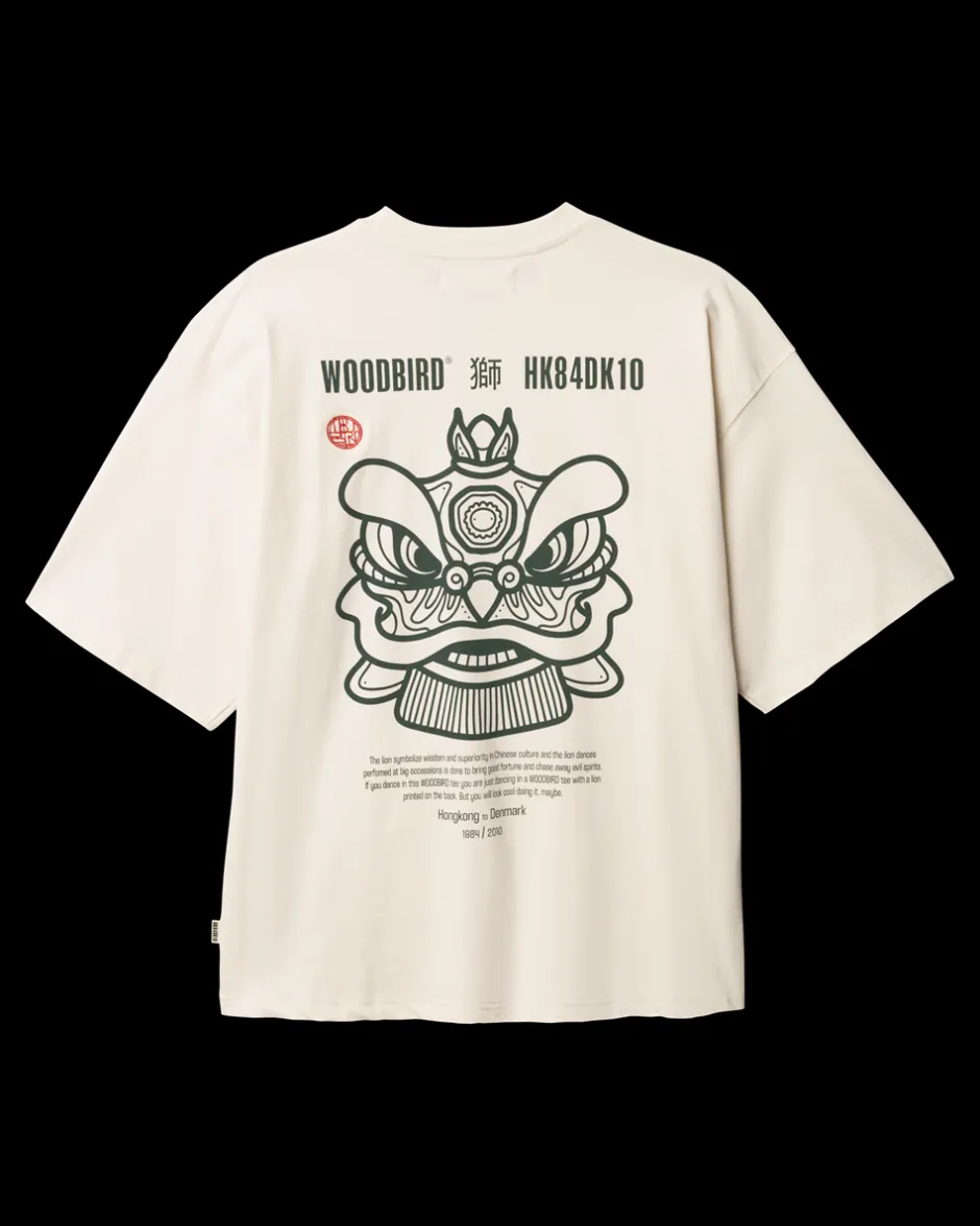 Woodbird Beam Lion T-shirt, , XL* T-Shirts & Poloer
