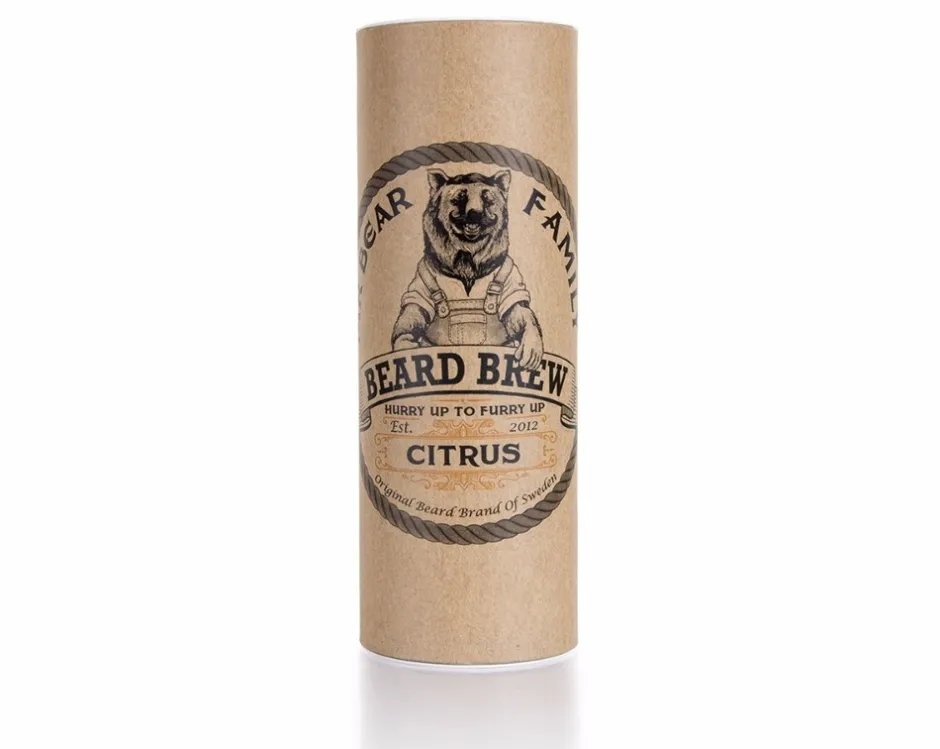Online Mr. Bear Family Beard Beard Brew Oil, Citrus