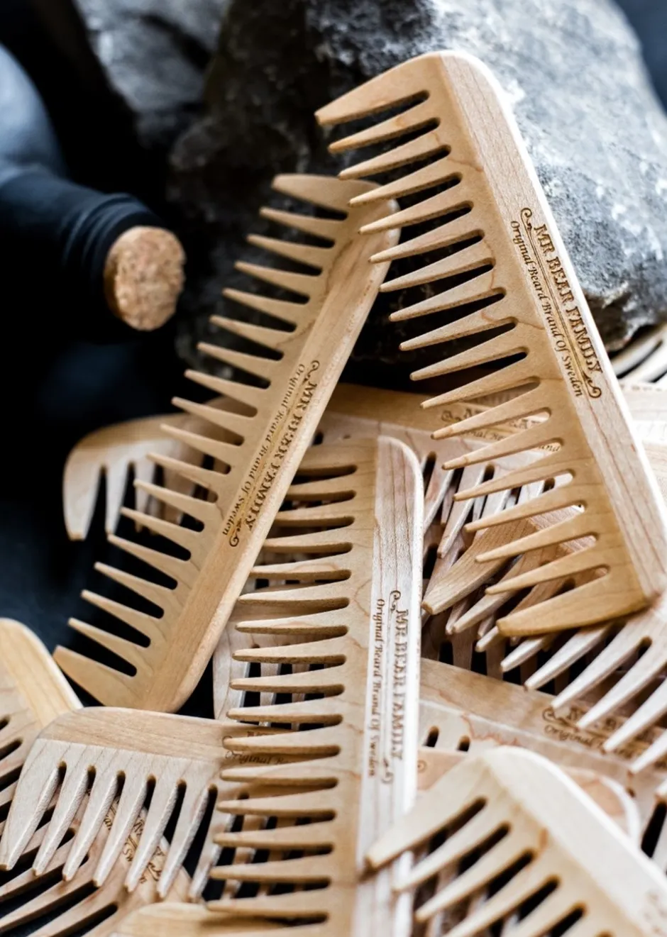 Outlet Mr. Bear Family Beard Comb
