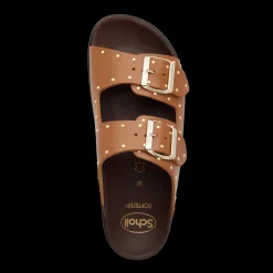 New Scholl Beatriz Sandaler, , 40 Cognac
