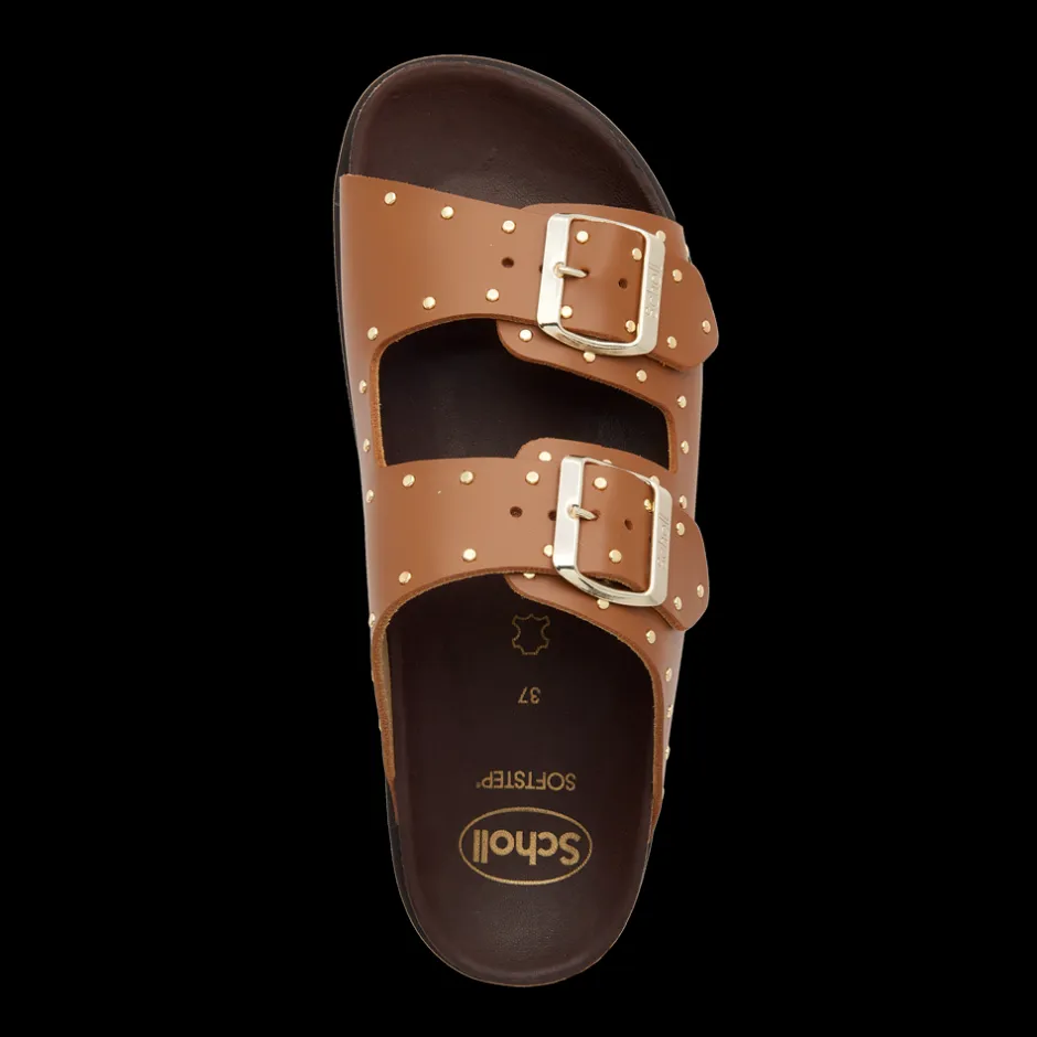 New Scholl Beatriz Sandaler, , 40 Cognac