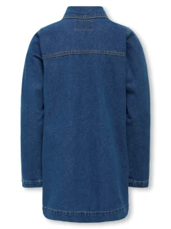 KIDS ONLY Belle Denim Kjole, , 152 cm*Børn Kjoler