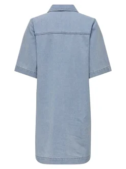 ONLY Belle Denimkjole, , XL*Dame Kjoler