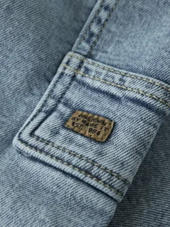 New Name It Ben Tapered Jeans, , 104 cm Light Blue Denim