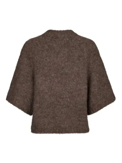 Outlet Neo Noir Benuta Fluffy Knit Cardigan, , 38 Light Brown
