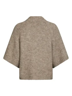 Neo Noir Benuta Fluffy Knit Cardigan, , 38*Dame Strik & Sweatshirts