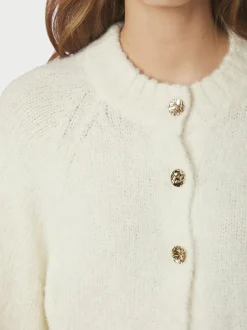 Neo Noir Benuta Fluffy Knit Cardigan, , 38*Dame Strik & Sweatshirts
