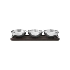 Georg Jensen Bernadotte Bakke Med Skåle Sæt, , Ø10 cm* Fade & Skåle