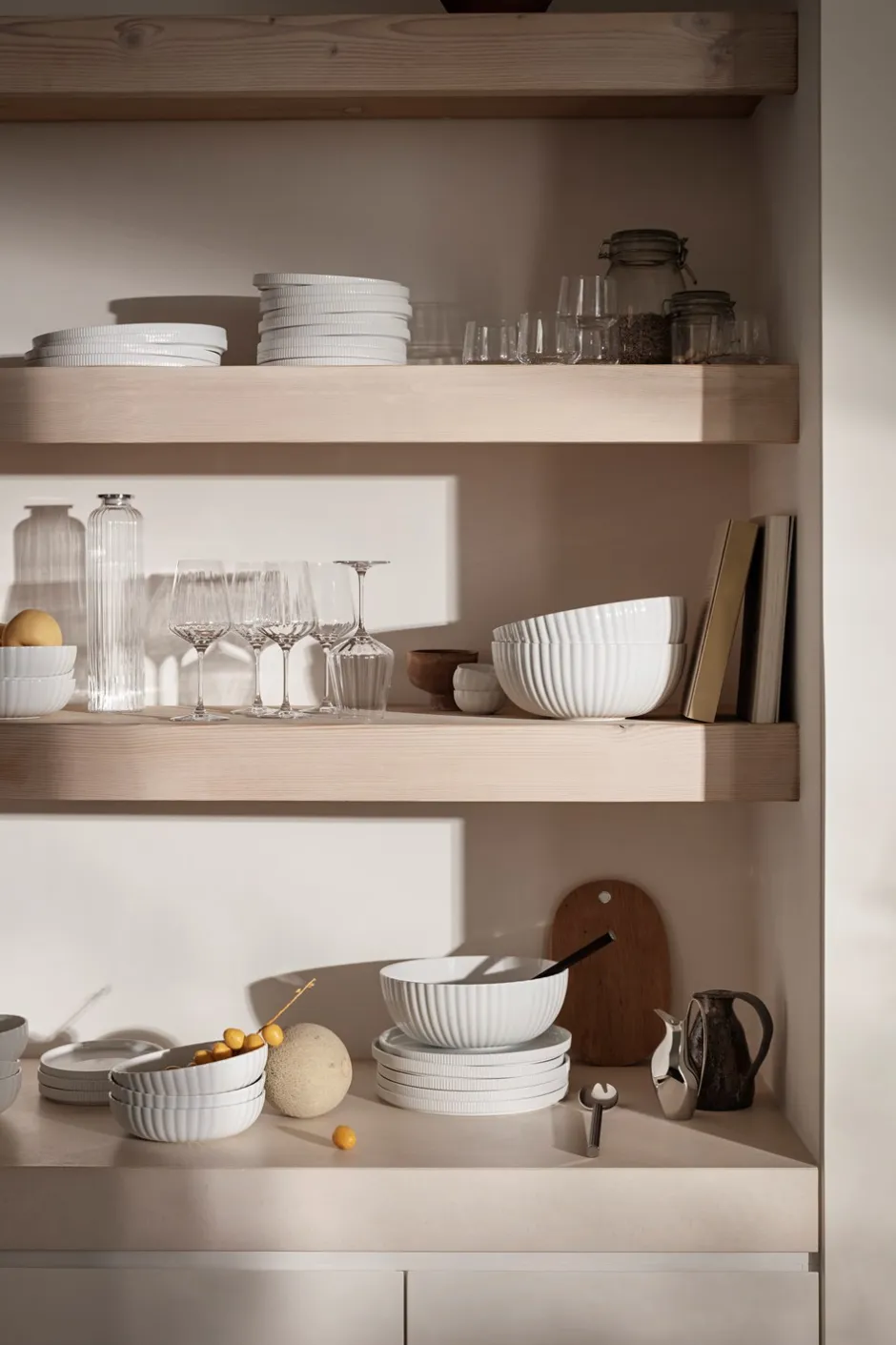 Sale Georg Jensen Bernadotte Salatskål, , Ø26 cm Hvid