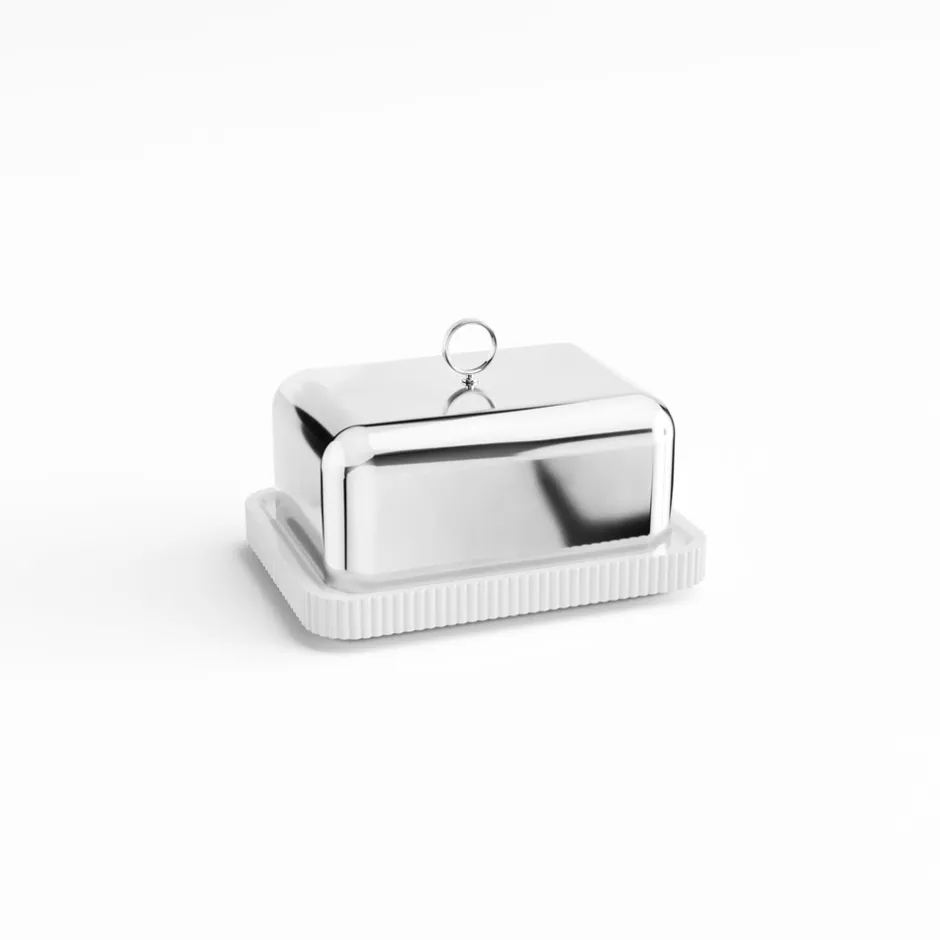 Georg Jensen Bernadotte Smørboks* Opbevaring
