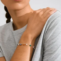 Pilgrim Between Armbånd, , 16,5+3 cm*Dame Armbånd