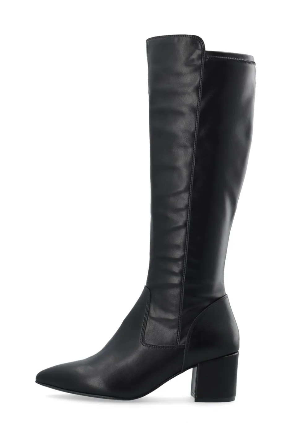 New Bianco BIADevived Stretch Knee High Støvler, , 38 Black
