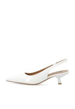 Hot Bianco BIAKirstin Kitten Heel Slingback, , 39 Off White
