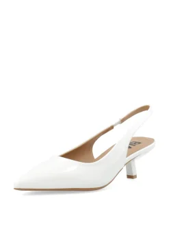 Hot Bianco BIAKirstin Kitten Heel Slingback, , 39 Off White