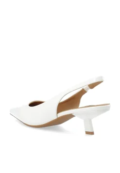 Hot Bianco BIAKirstin Kitten Heel Slingback, , 39 Off White
