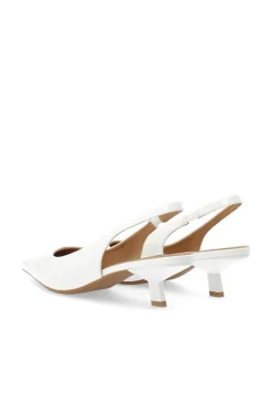 Hot Bianco BIAKirstin Kitten Heel Slingback, , 39 Off White