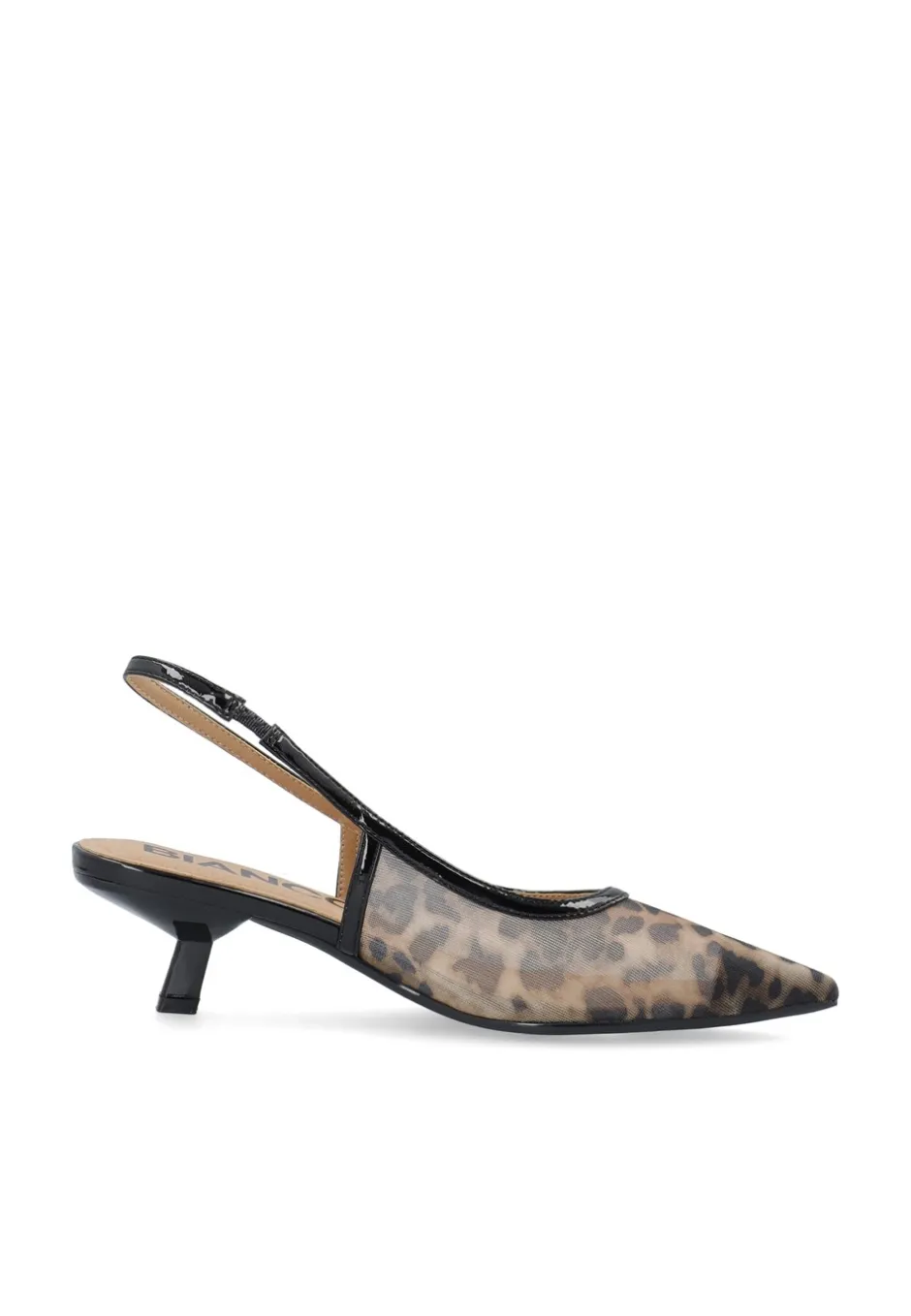 Outlet Bianco BIAKristin Slingback Sko, , 42 Leo Mesh