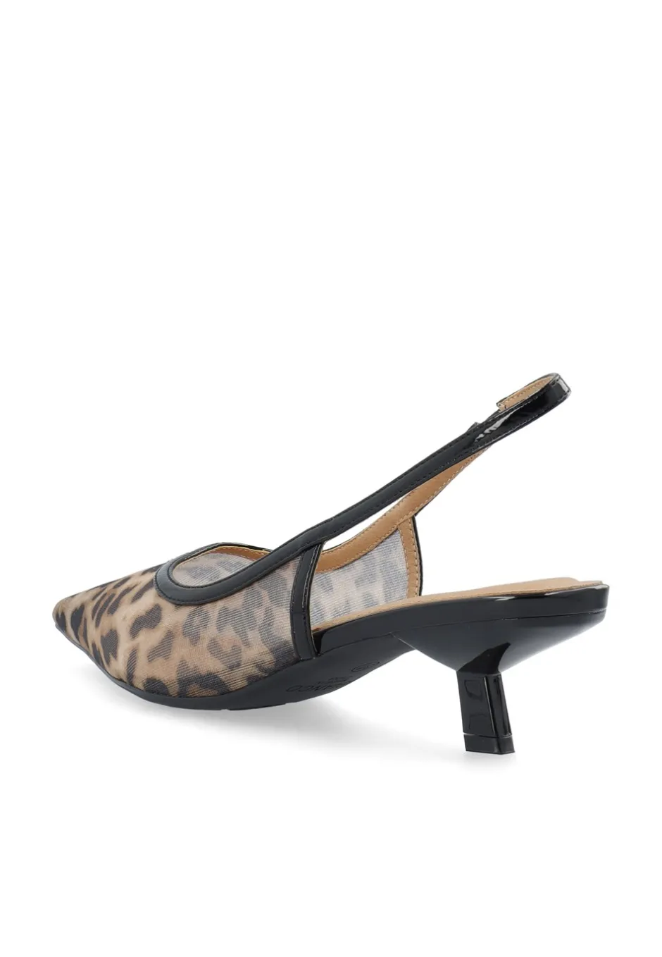 Outlet Bianco BIAKristin Slingback Sko, , 42 Leo Mesh