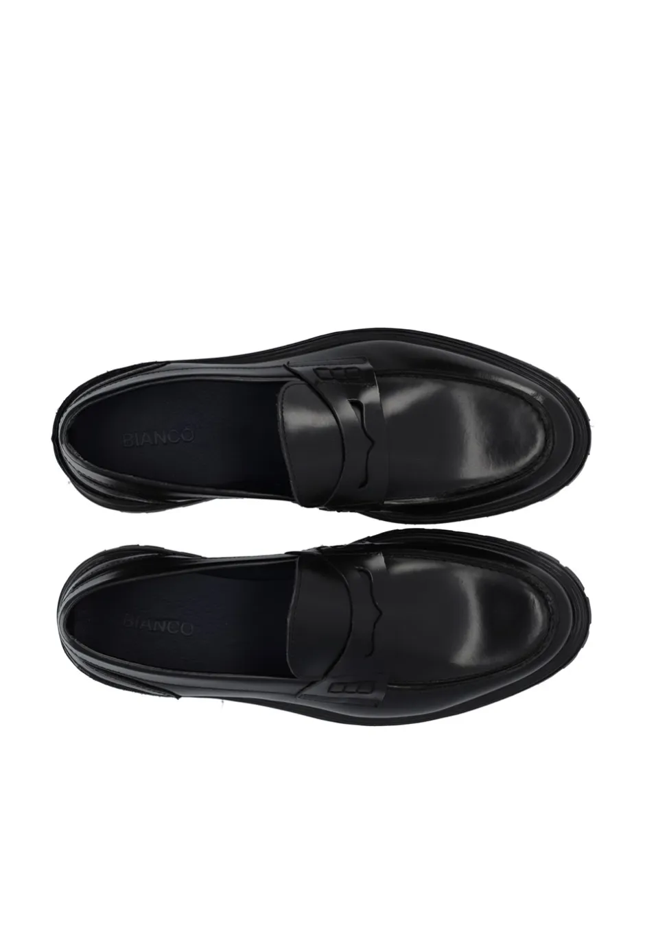 Clearance Bianco BIALoui Penny Loafers, , 43 Black