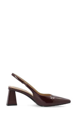 Online Bianco BIAMaralyn Slingback Højhælede Sko, , 39 Burgundy