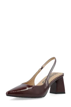 Online Bianco BIAMaralyn Slingback Højhælede Sko, , 39 Burgundy