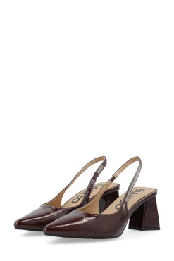 Online Bianco BIAMaralyn Slingback Højhælede Sko, , 39 Burgundy