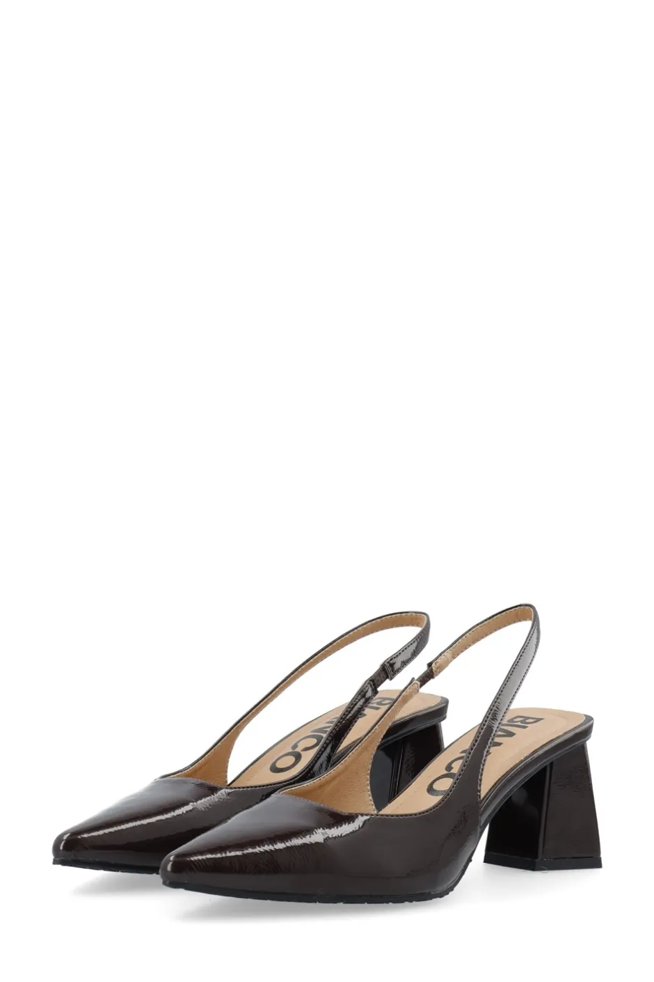 Bianco BIAMaralyn Slingback Højhælede Sko, , 37*Dame Højhælede Sko
