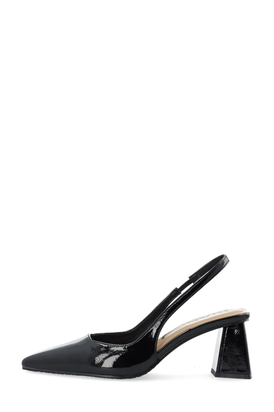 Hot Bianco BIAMaralyn Slingback Højhælede Sko, , 39 Black