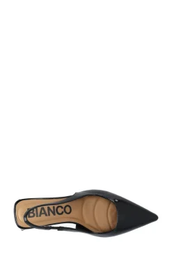 Hot Bianco BIAMaralyn Slingback Højhælede Sko, , 39 Black