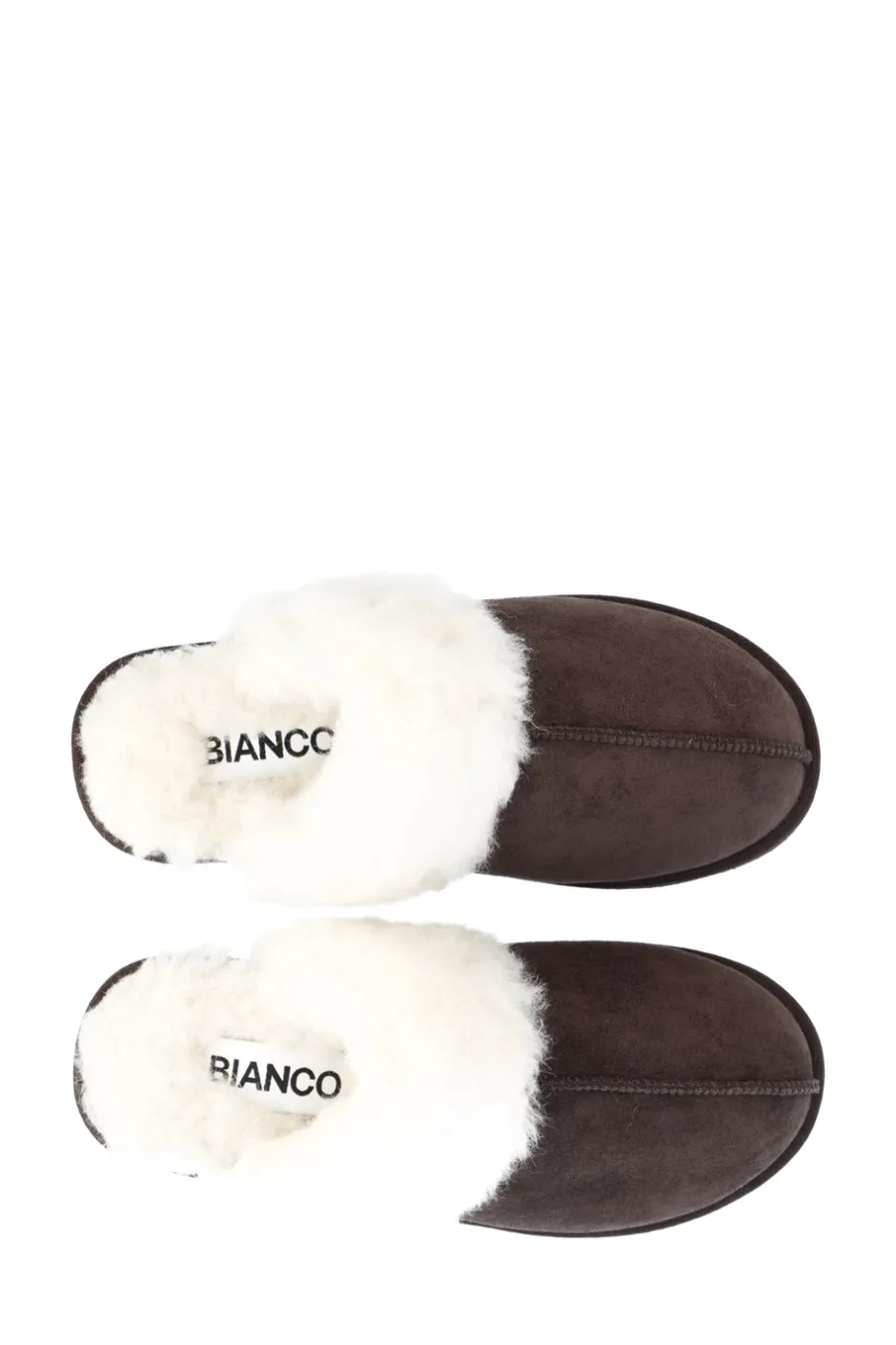 Clearance Bianco BIASweetie Hjemmesko, , 41 Dark Brown