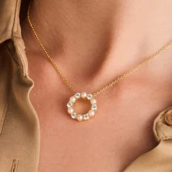 Sif Jakobs Jewellery Biella Perla Halskæde,*Dame Halskæder