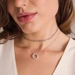 Sif Jakobs Jewellery Biella Perla Halskæde,*Dame Halskæder