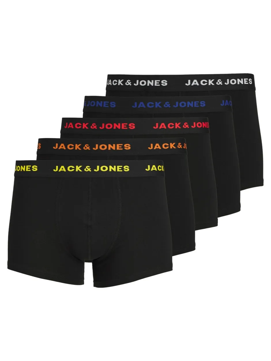 Jack&Jones Friday 5-pak Trunks, , XL* Undertøj