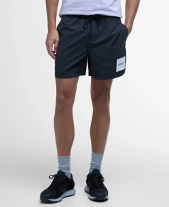 Barbour International Block Print Badeshorts, , M* Badetøj